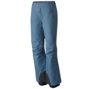 Mountain Hardwear Womens Blue Returnia Insulated Zip Pockets Snow Pant Size M